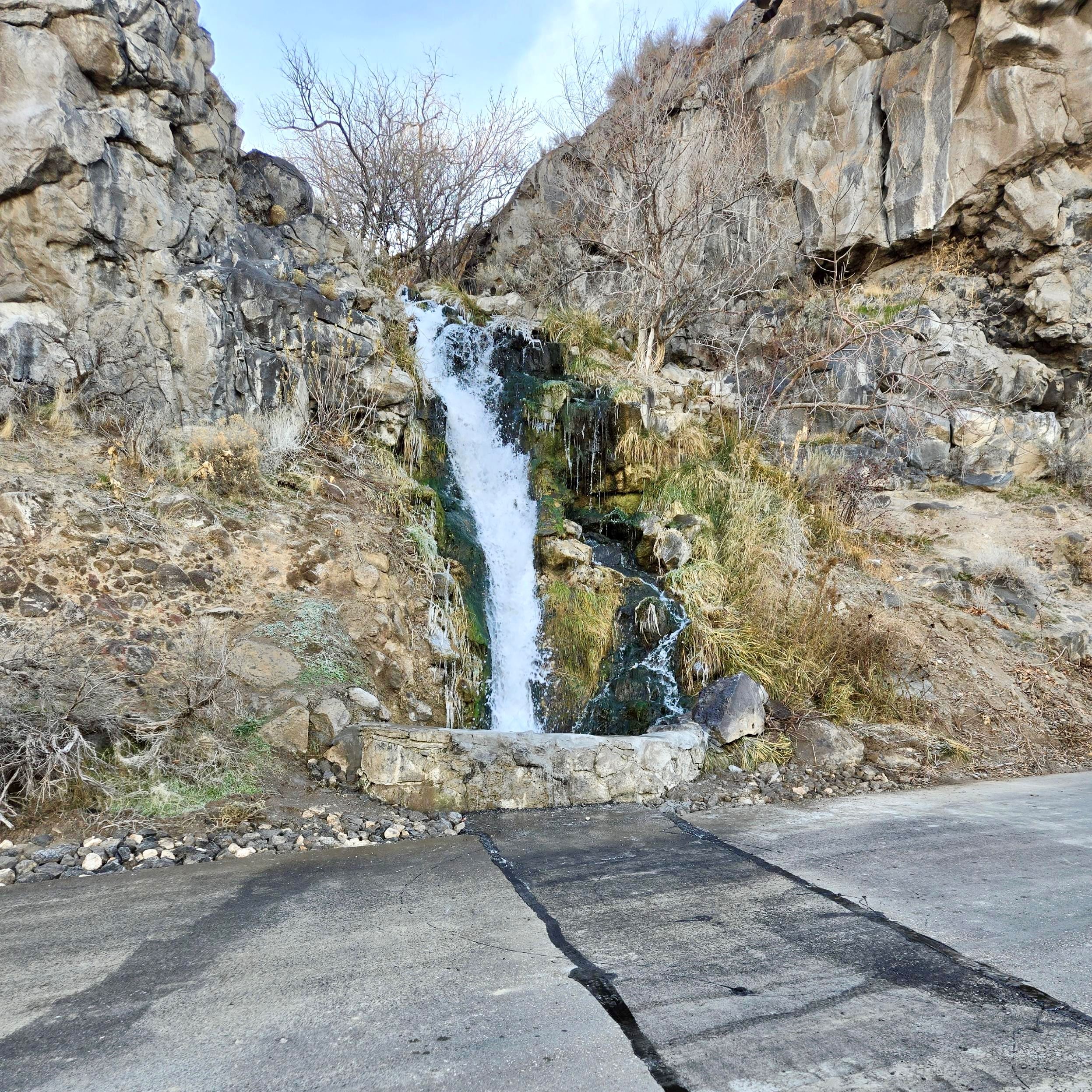 Waterfall at Shoshone Grade