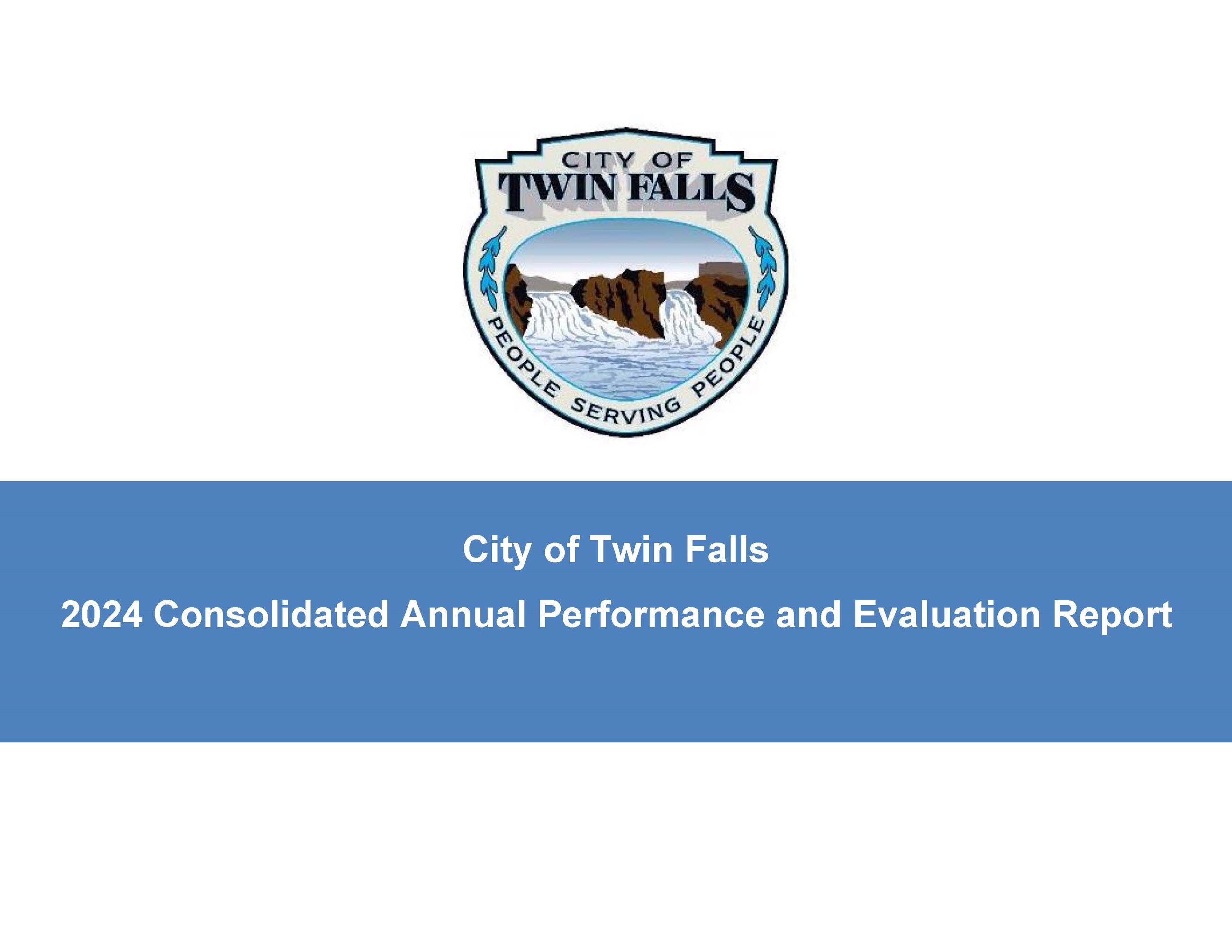 2024 CDBG CAPER cover sheet